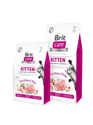 Picture of Brit Care Cat Grain-Free KITTEN Chicken & Turkey